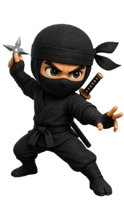 Ninja with star